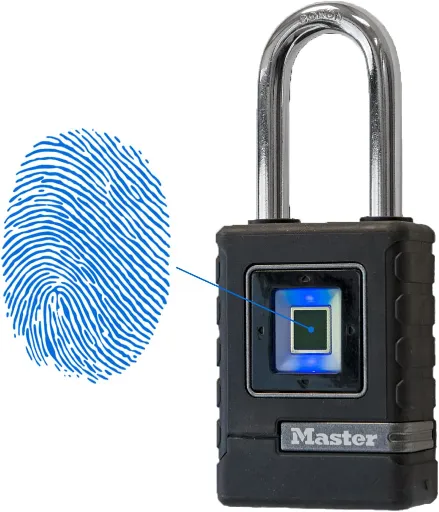 master lock biométrico